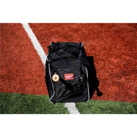 Baseball Softball Duffle Bag Equipment Sports Gym Bag Bat Sleeve Shoe Compartmen - Picture 4 of 8